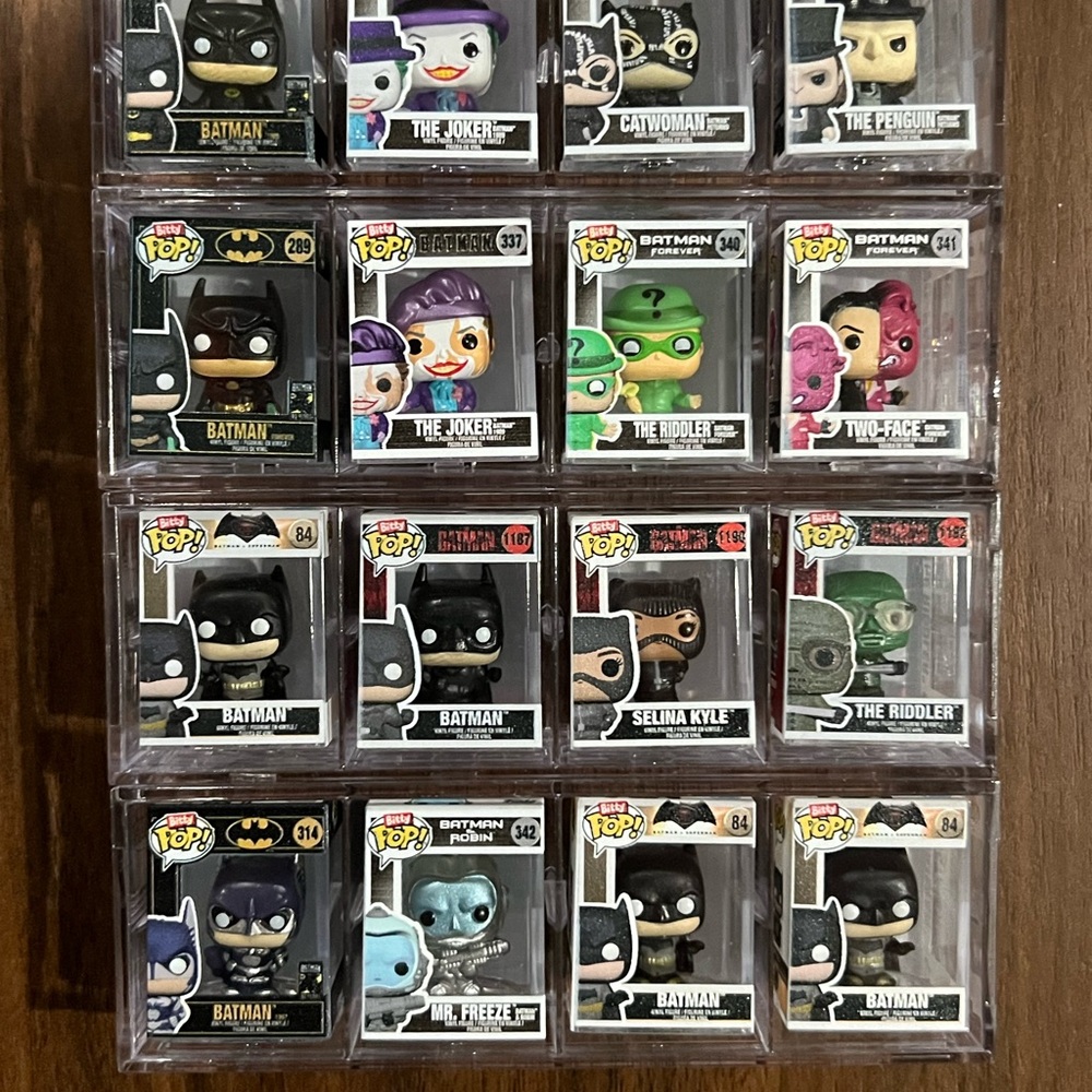 Funko Pop Bitty Pop Batman Collection